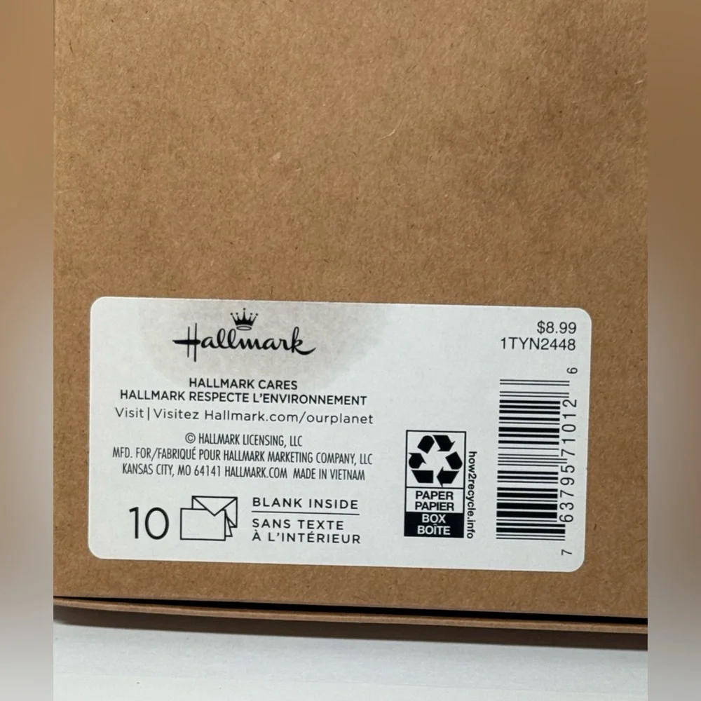 Hallmark “All the Feels” Boxed Greeting Cards Set – 10 Cards NWT